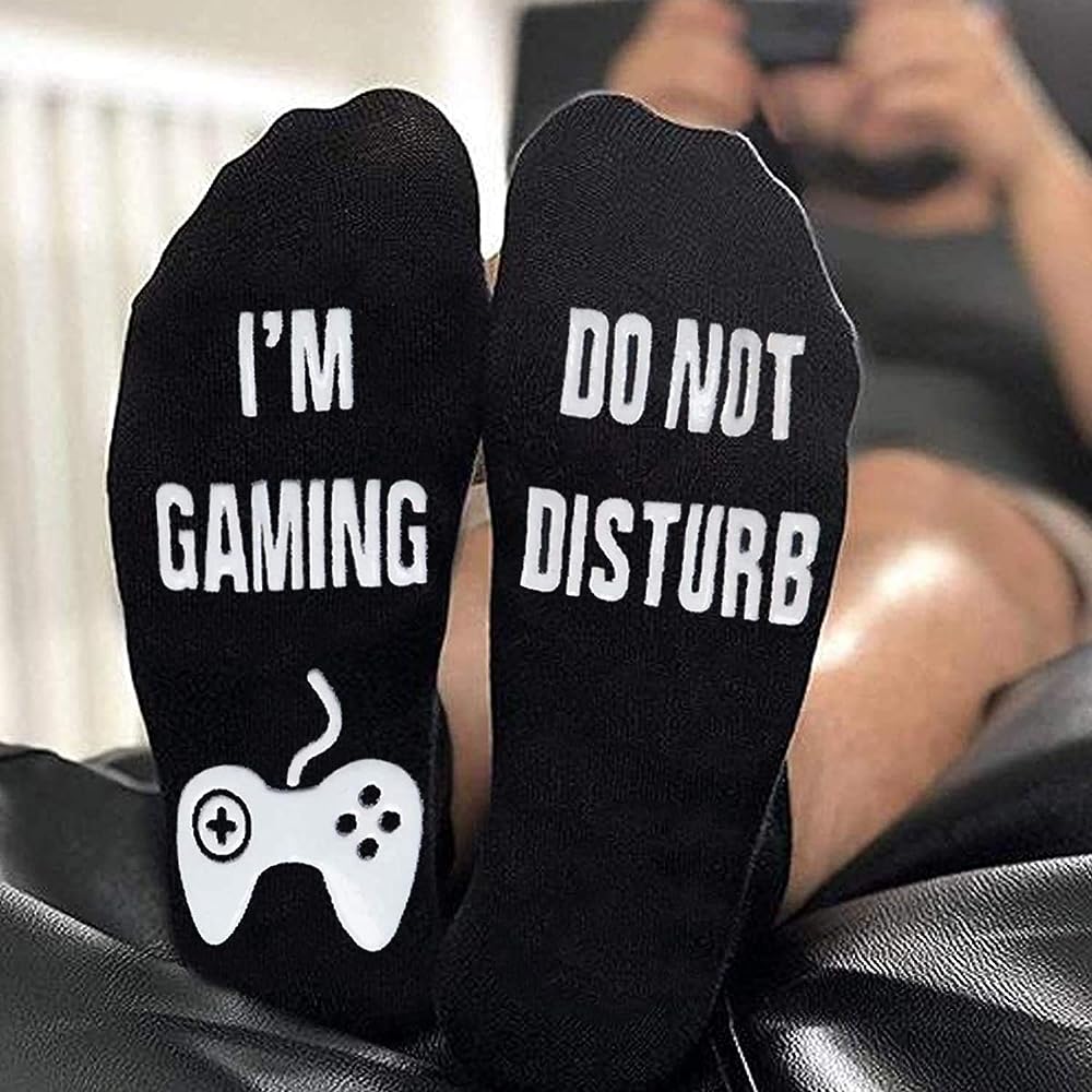 Glow In The Dark Gaming Socks