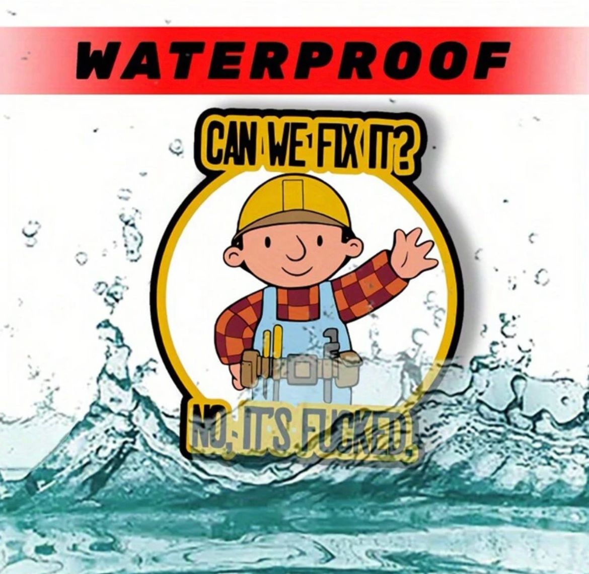 Can We Fix It Bumper Sticker