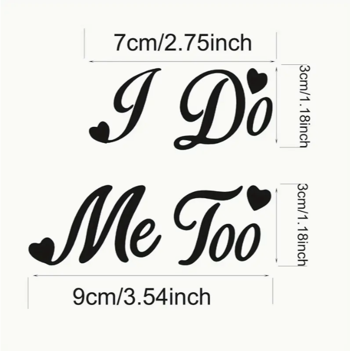 Wedding Shoe Stickers
