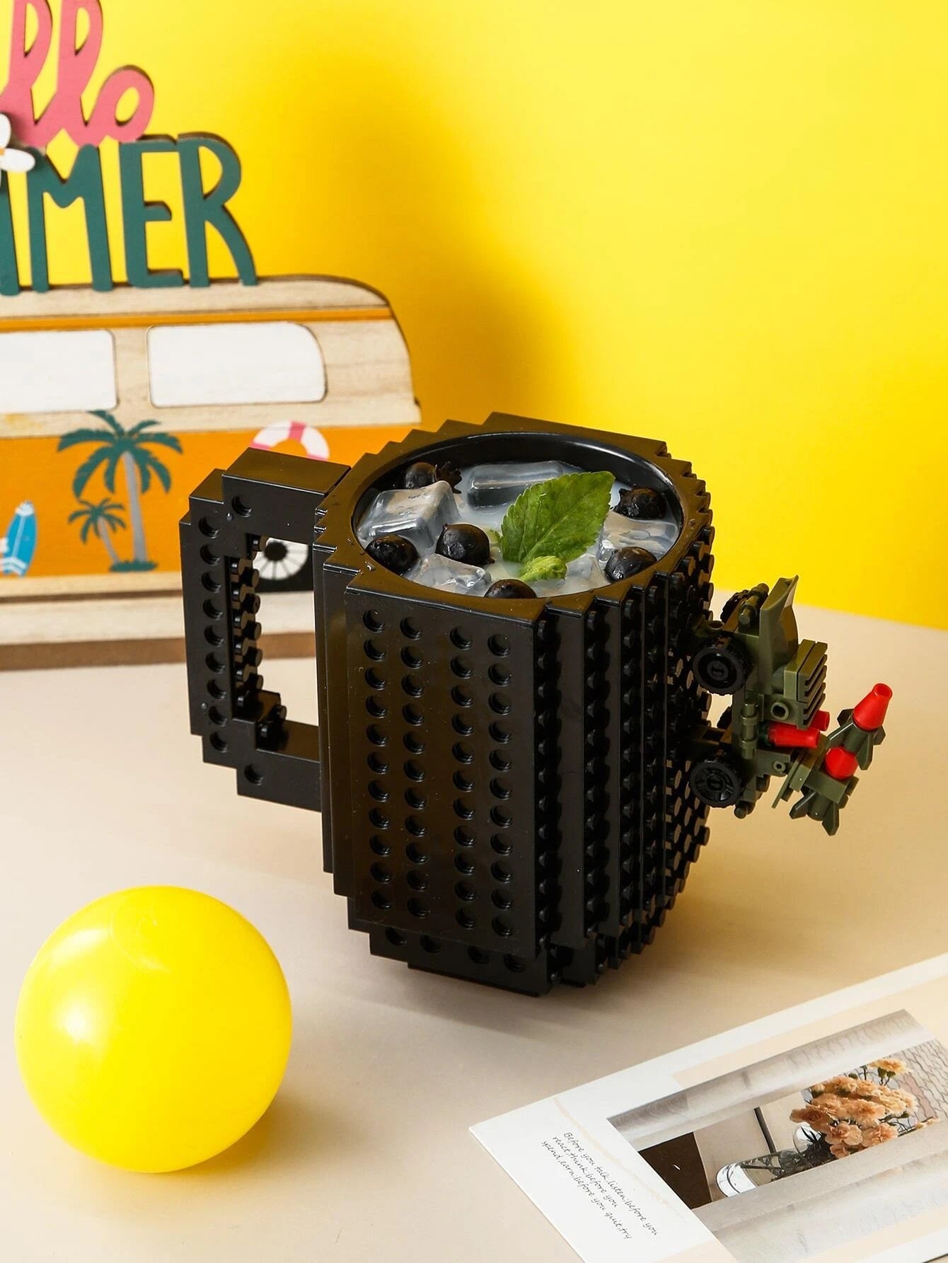 Build-On Brick Mug