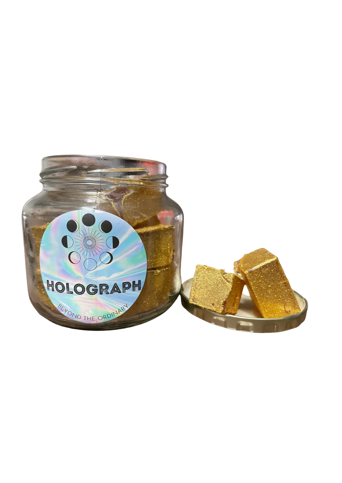 Vanilla Glitters Soap in a Jar