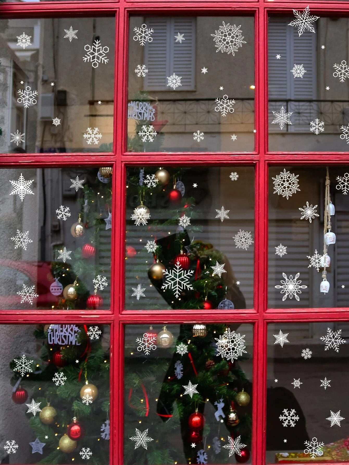 Christmas Snowflake Window Stickers