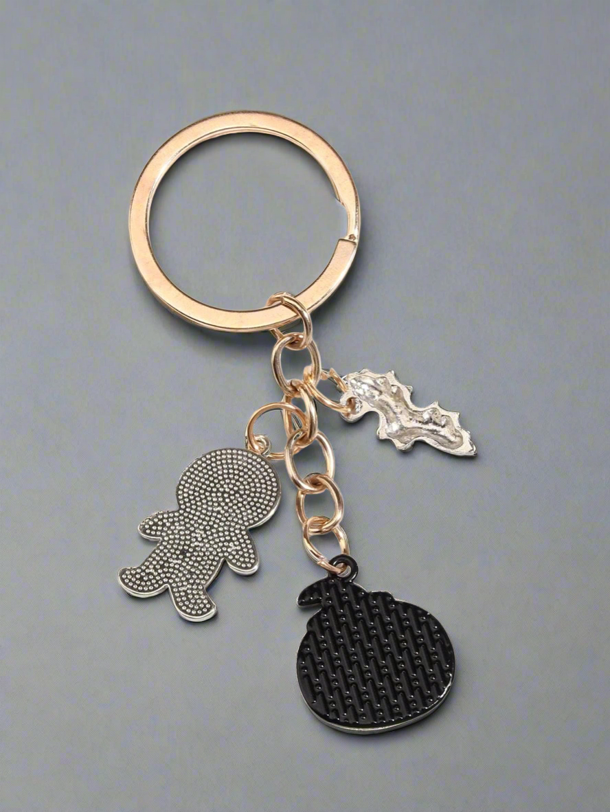 Halloween Pumpkin Keychain