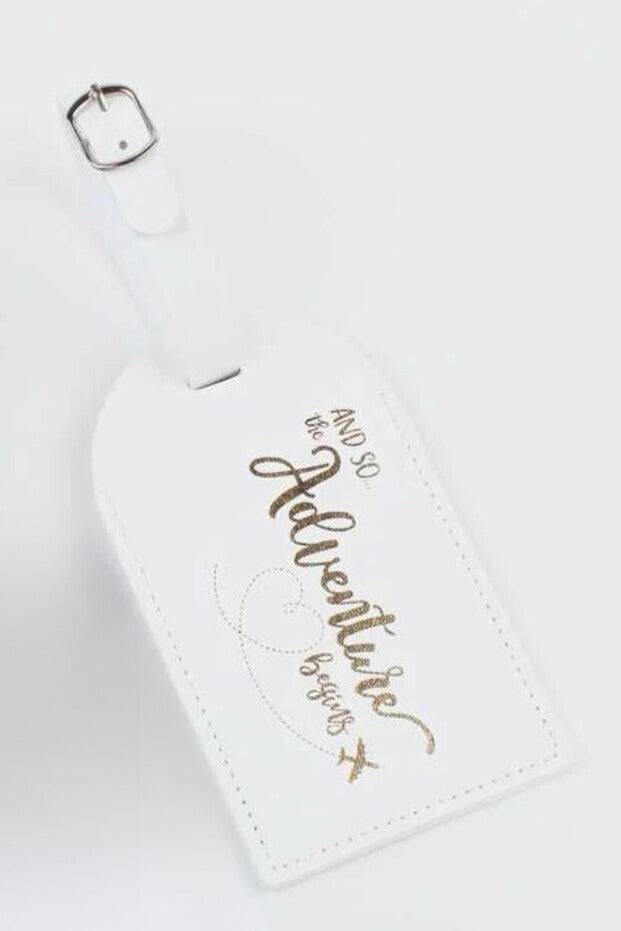 Adventure Awaits Luggage Tags