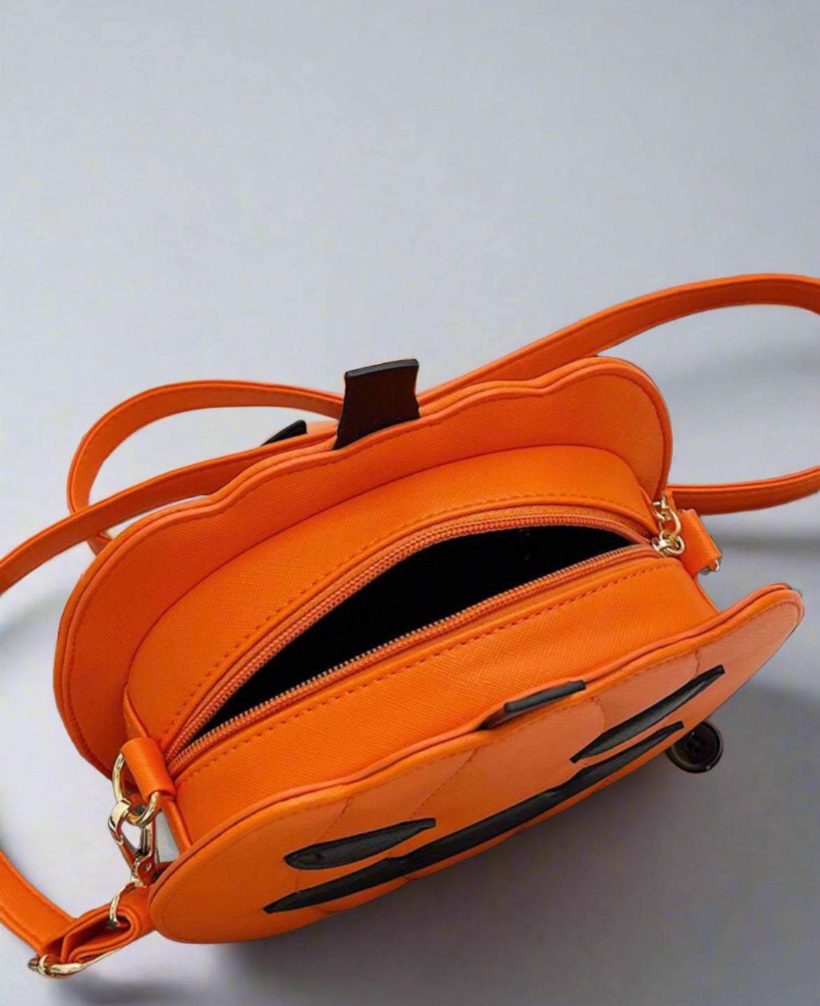Pumpkin Satchel Novelty Crossbody Bag