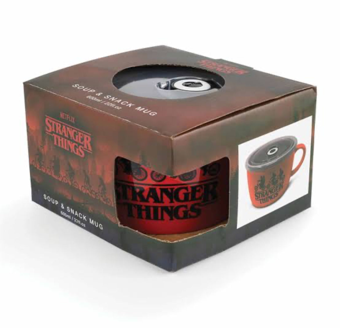 Stranger Things Soup and Snack Mug