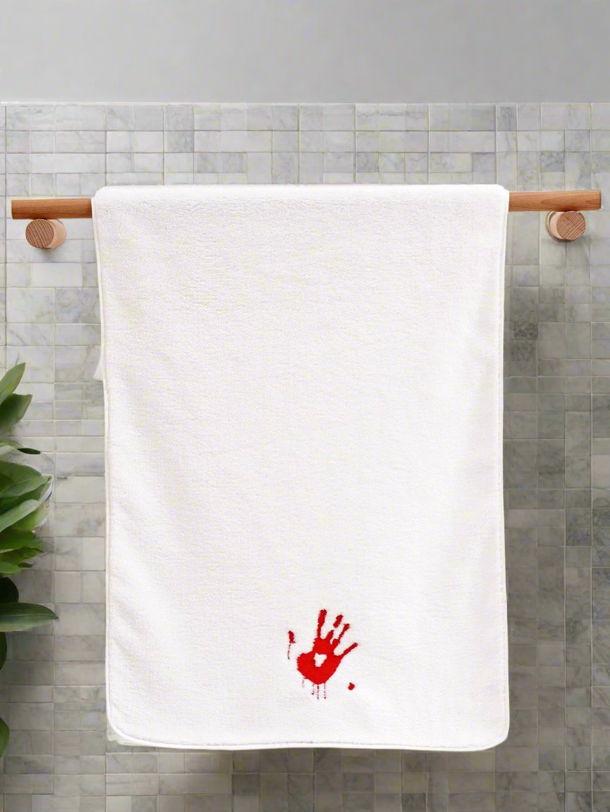 Bloody Hand Towel