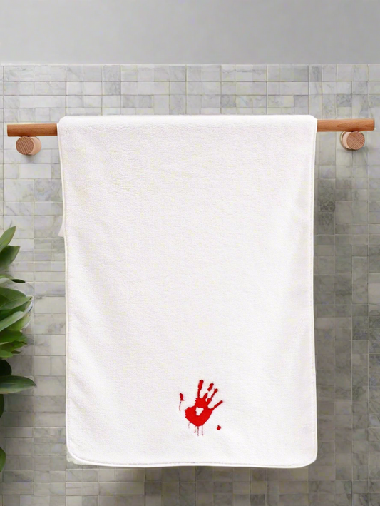 Bloody Hand Towel