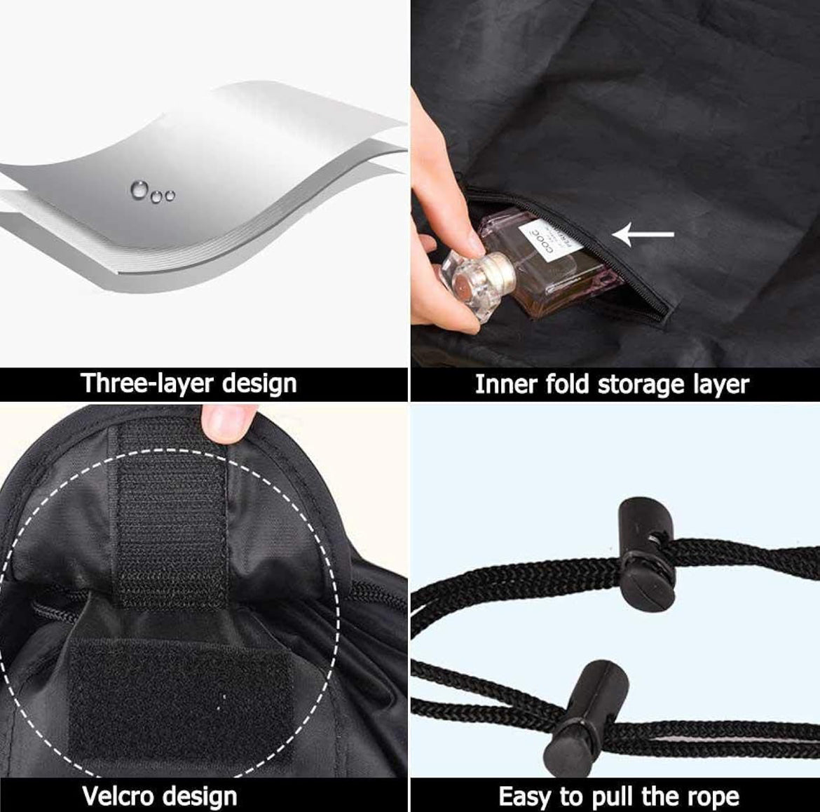 Drawstring Cosmetic Bag