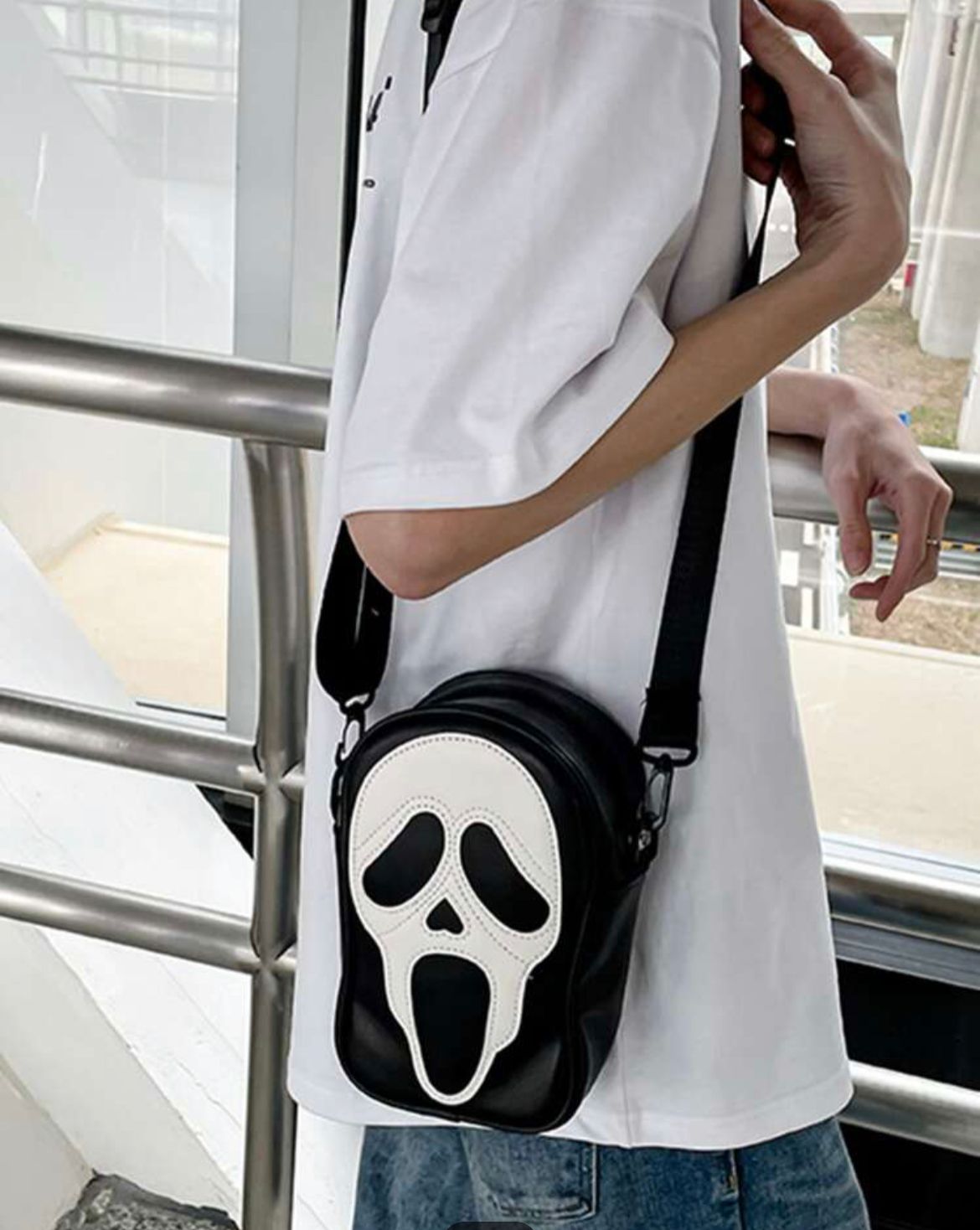 Scream Ghostface Crossbody Bag