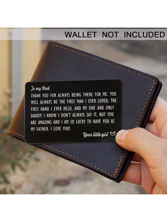 Dad Wallet Card
