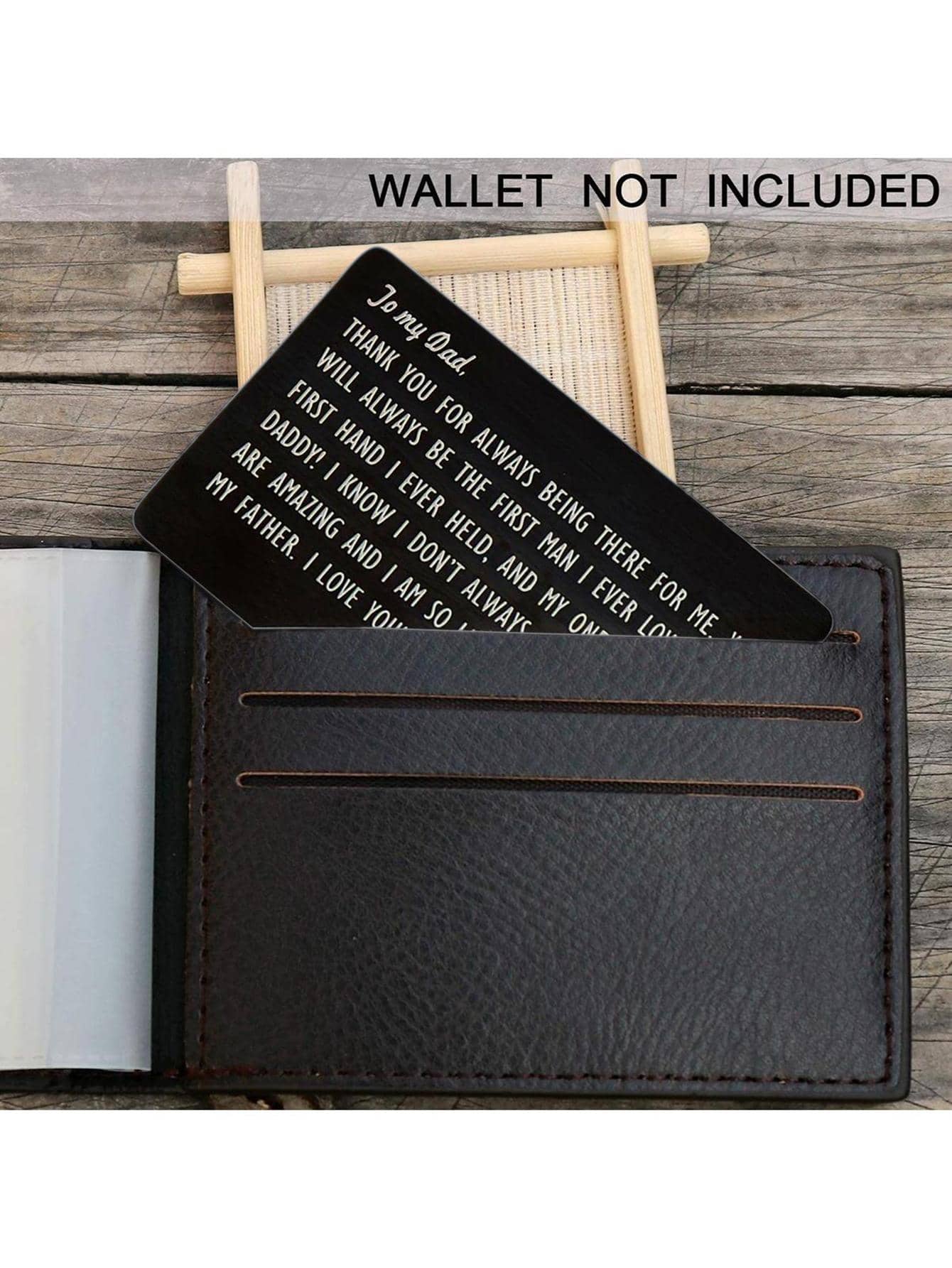 Dad Wallet Card