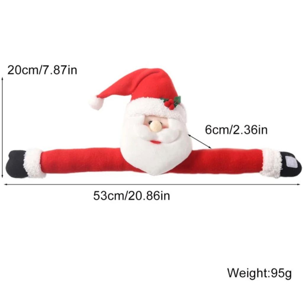 Christmas Santa Curtain Tieback