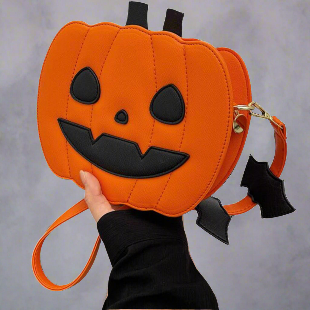 Pumpkin Satchel Novelty Crossbody Bag