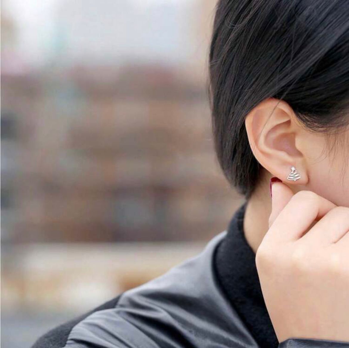 Christmas Reindeer and Tree Earrings