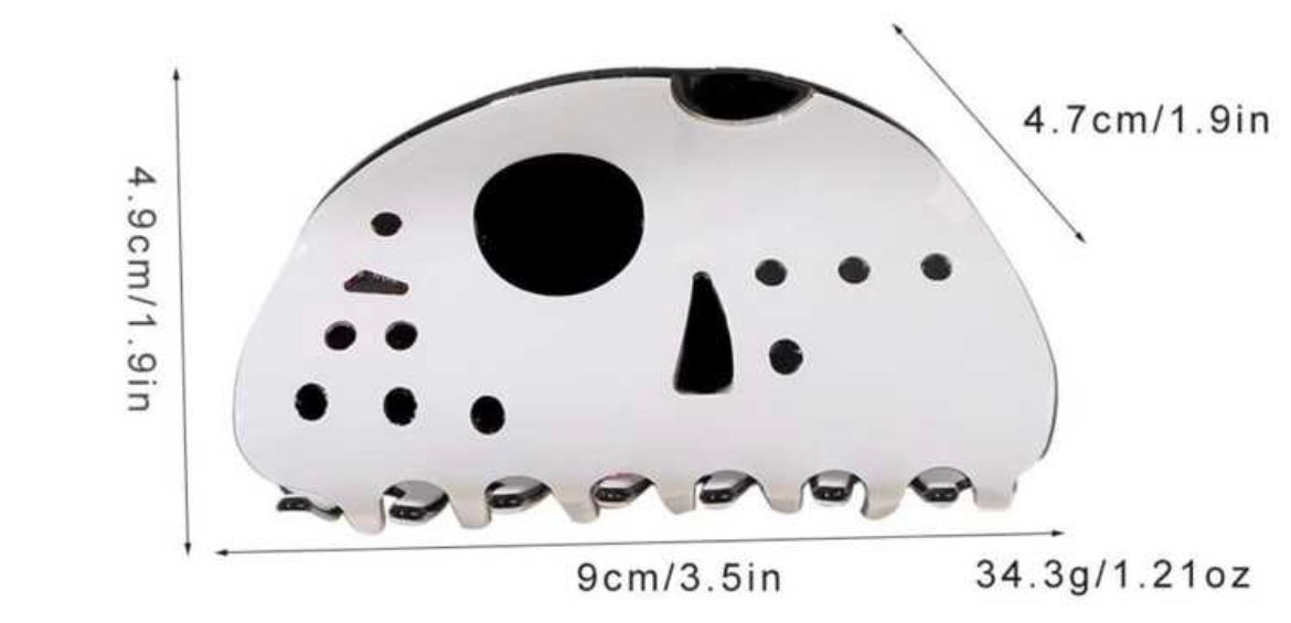 Horror Themed Hair Clips