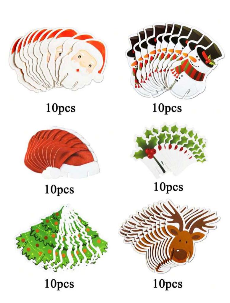 Christmas Glass Markers