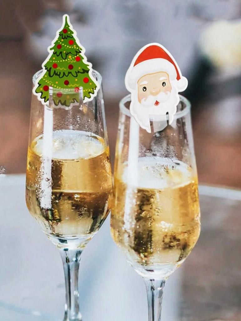 Christmas Glass Markers