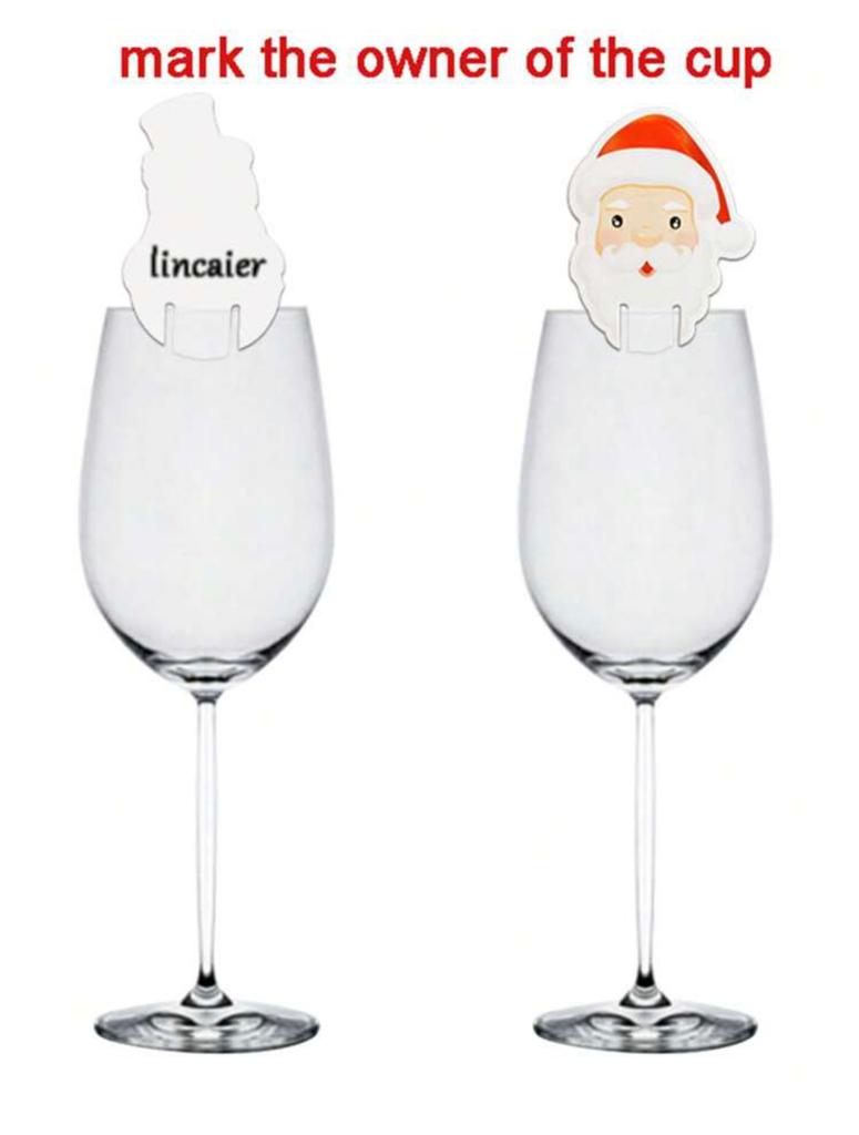 Christmas Glass Markers