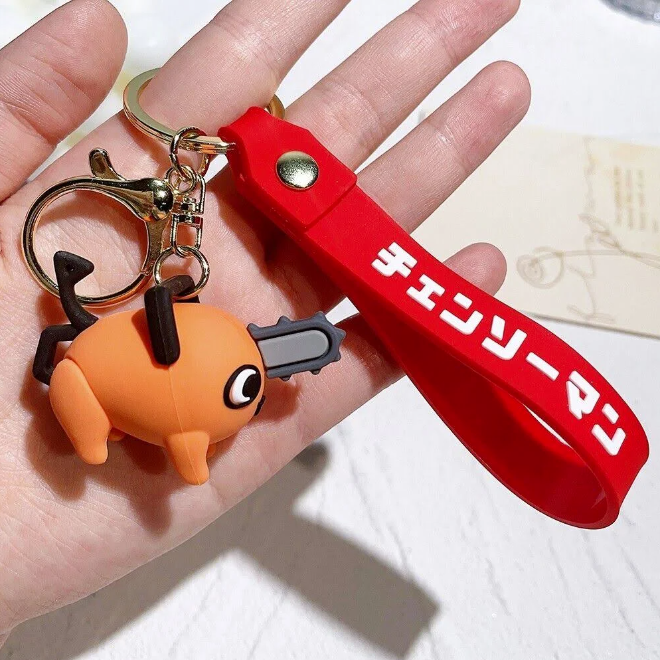 Chainsaw Man Anime Pochita Keychain