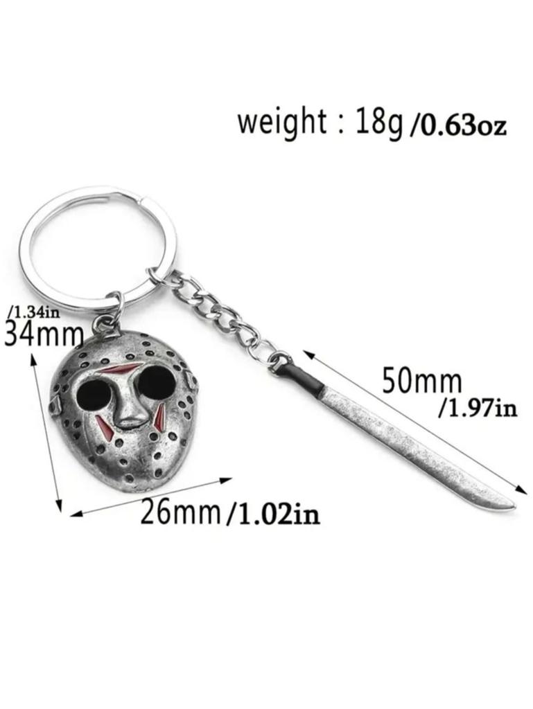 Friday The 13th Jason Voorhees Keychain