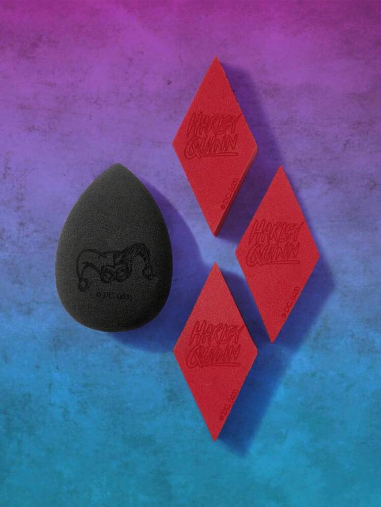 Harley Quinn Makeup Sponge Set
