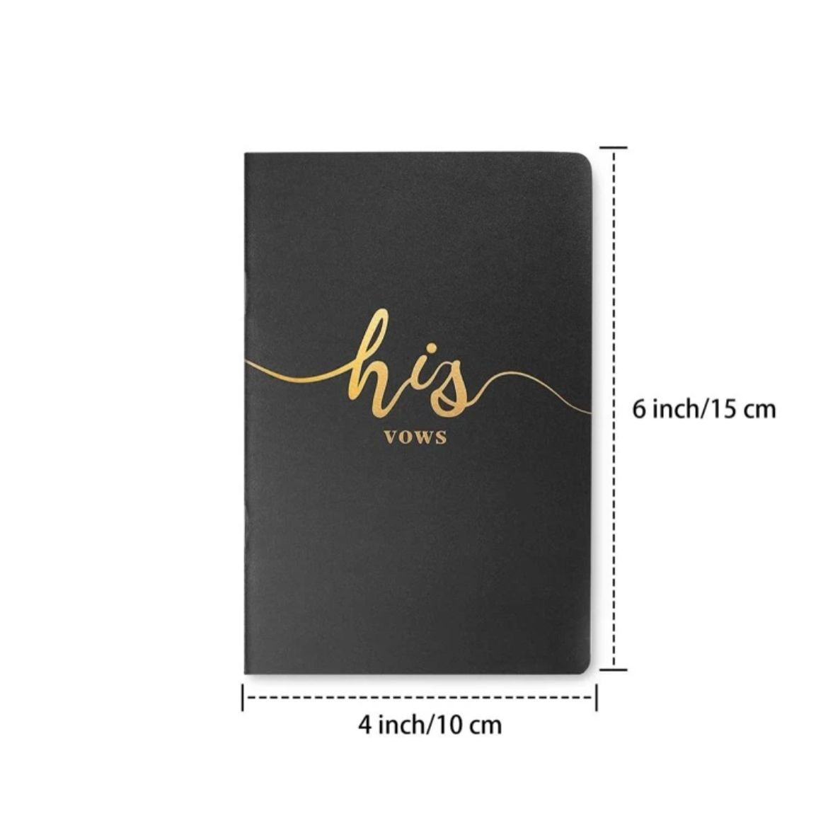 His and Hers Vows Notebooks Set