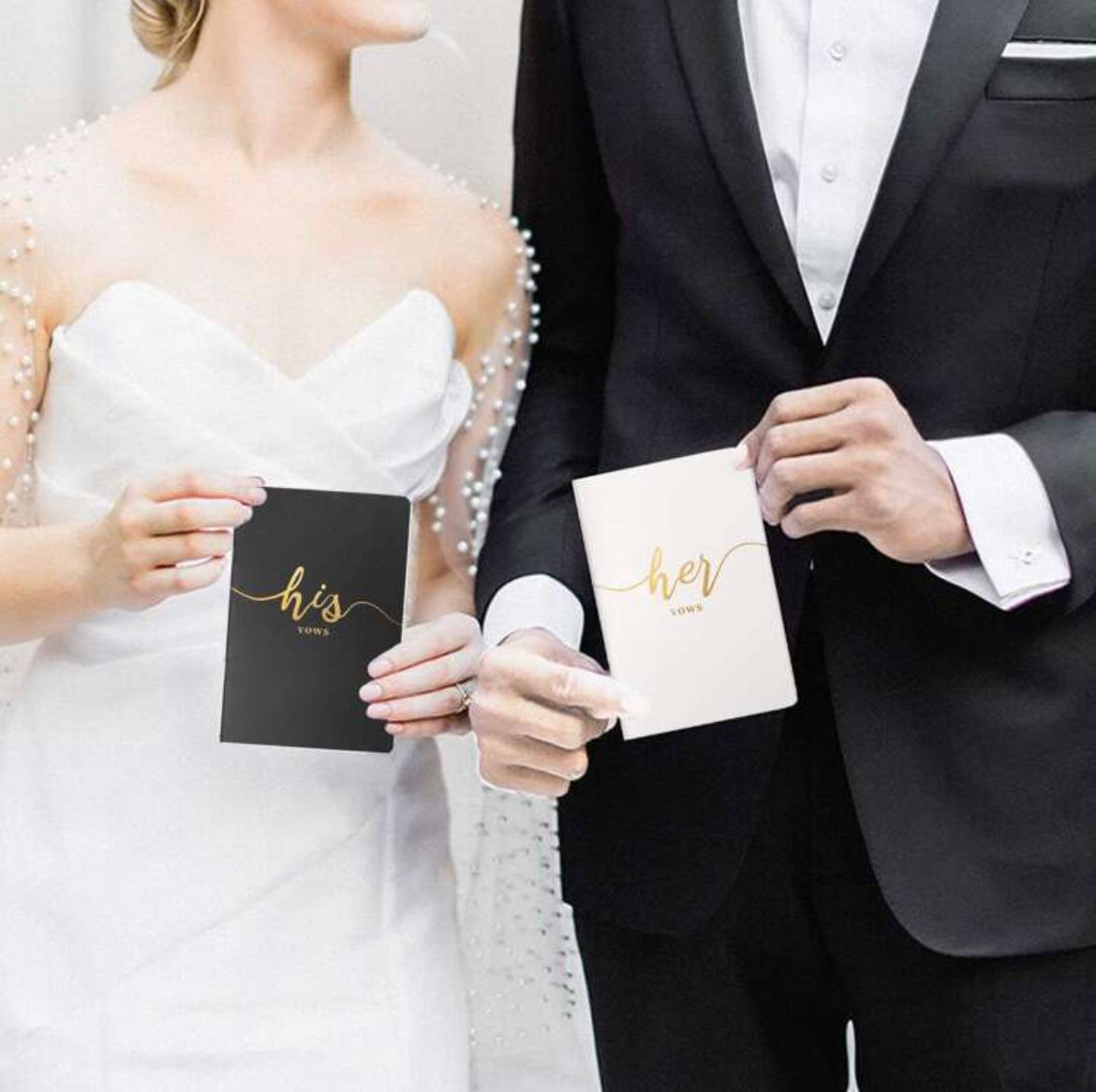 His and Hers Vows Notebooks Set