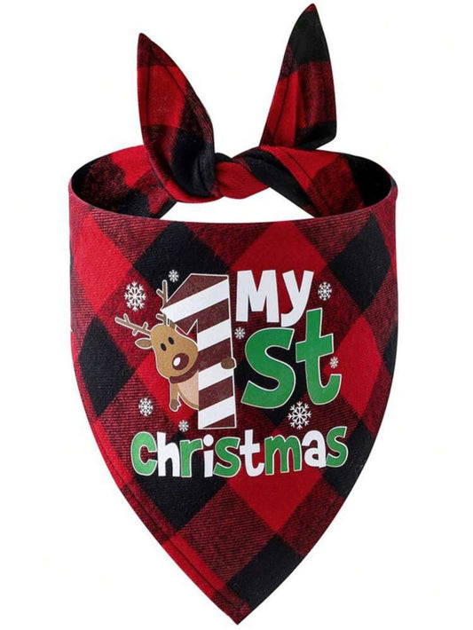 My First Christmas Pets Bandana