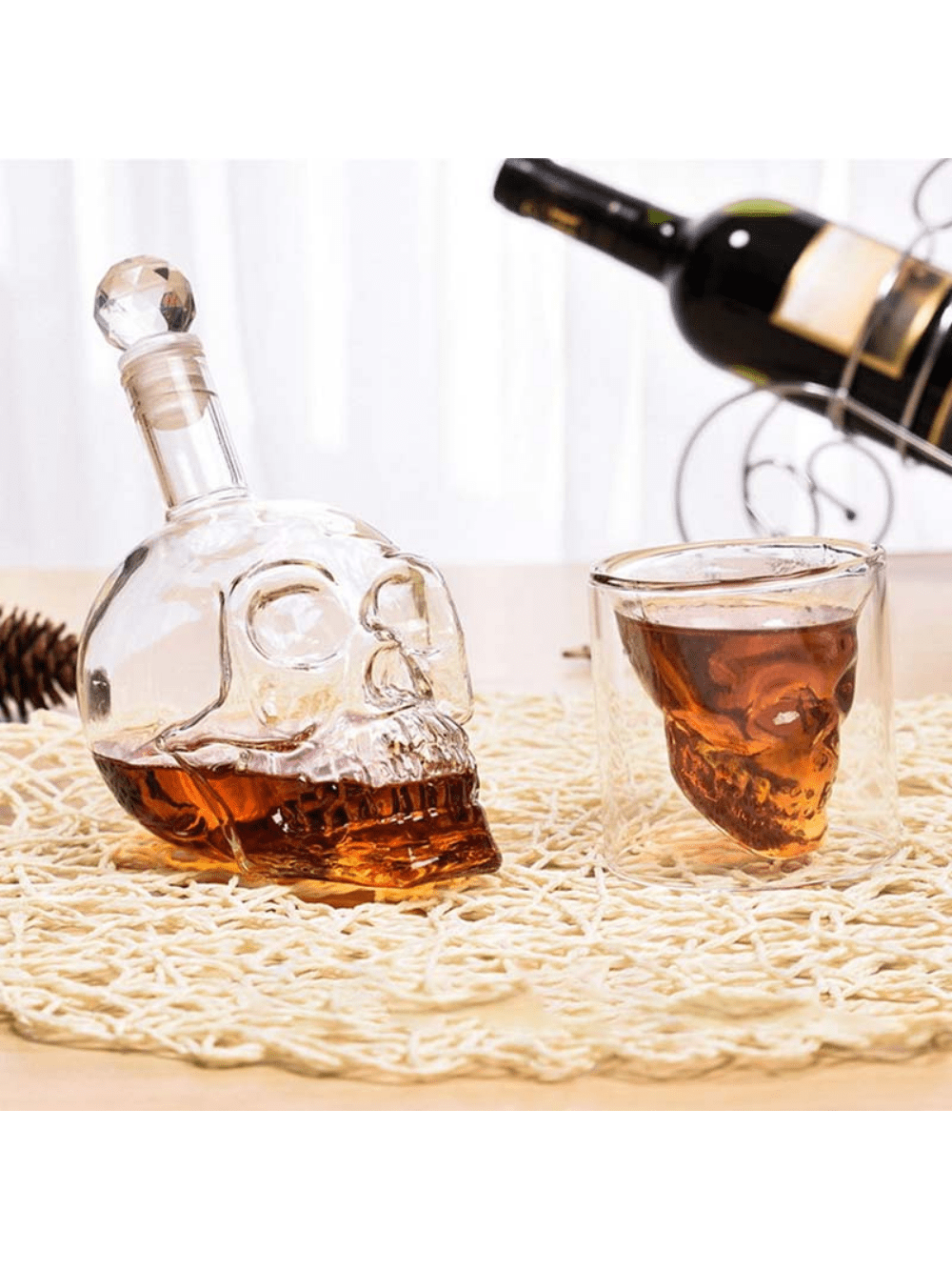 Skull Whiskey Decanter (1000ml)