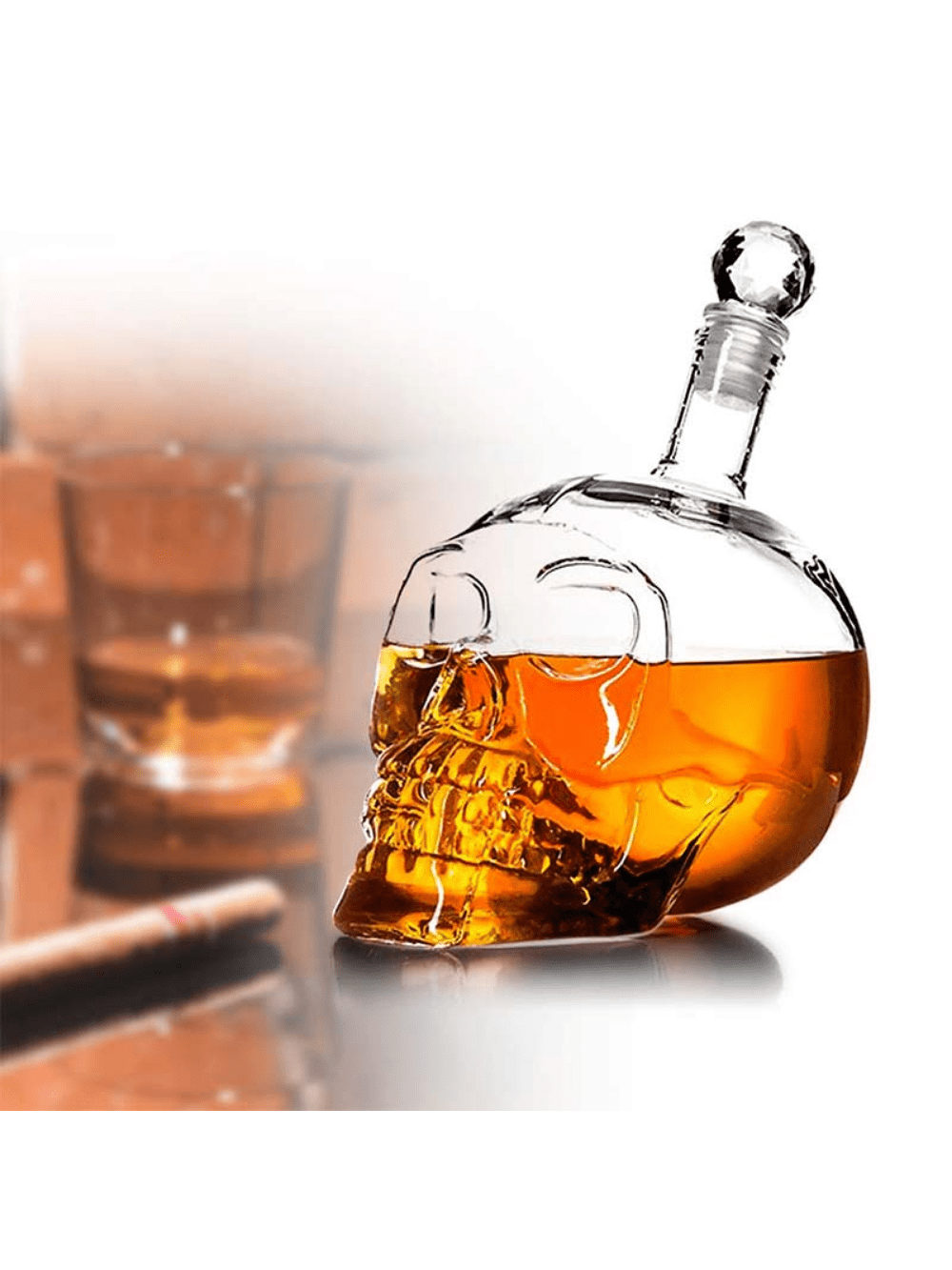 Skull Whiskey Decanter (1000ml)