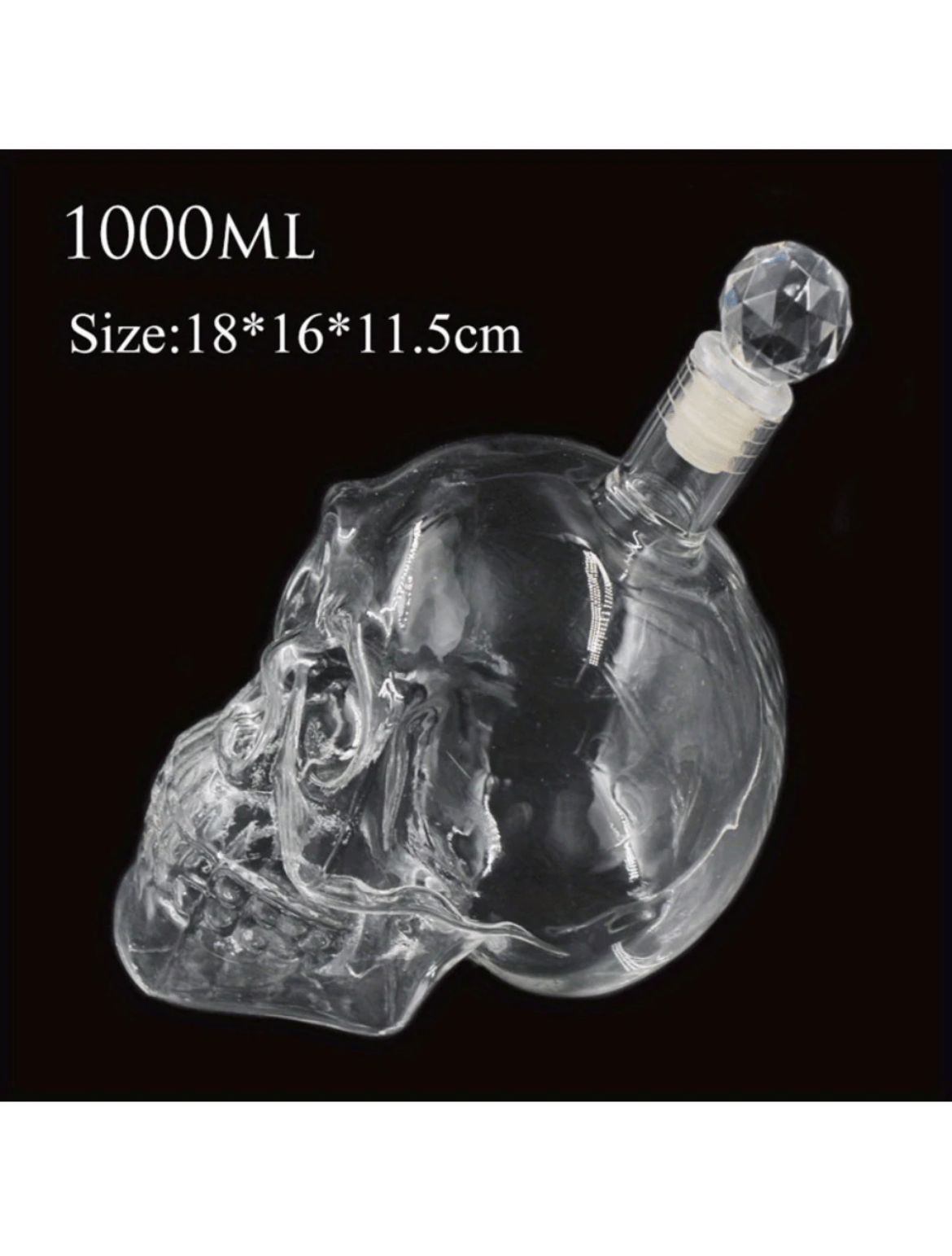 Skull Whiskey Decanter (1000ml)