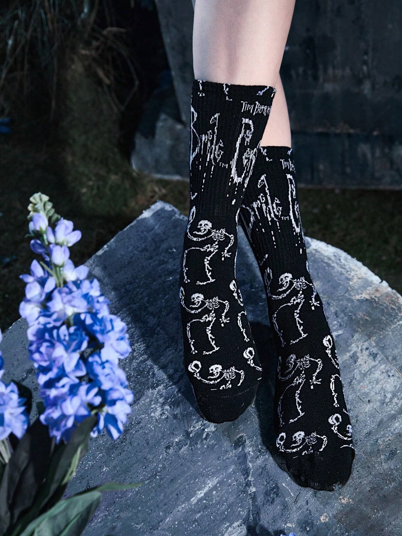 Corpse Bride Socks