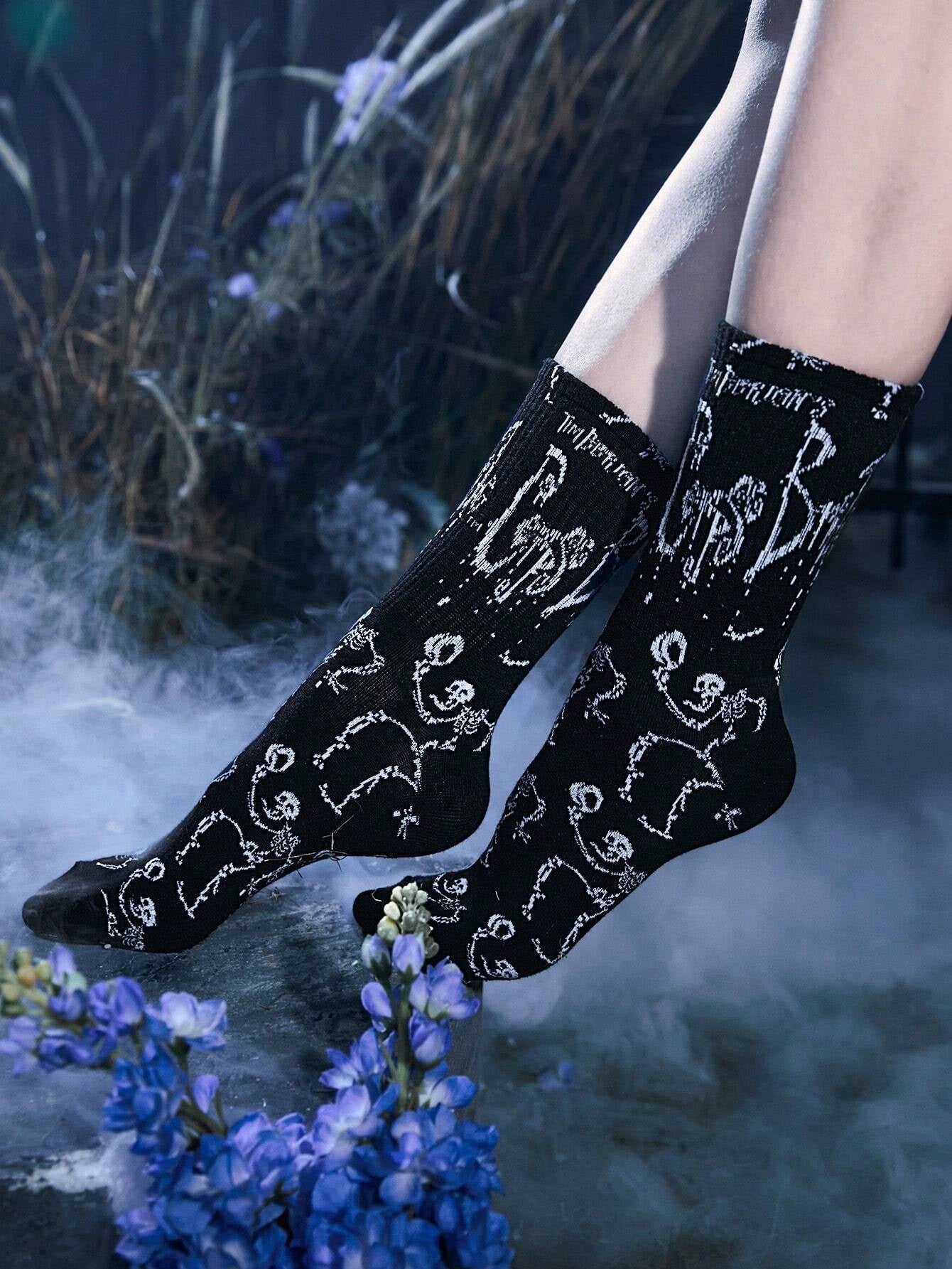 Corpse Bride Socks