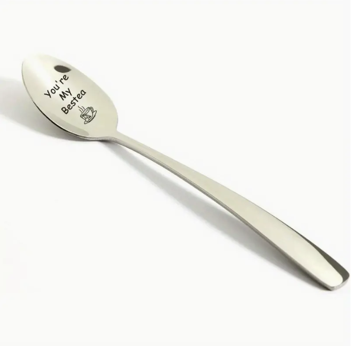 You're My Bestea Engraved Spoon