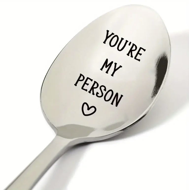 You're My Person Engraved Spoon