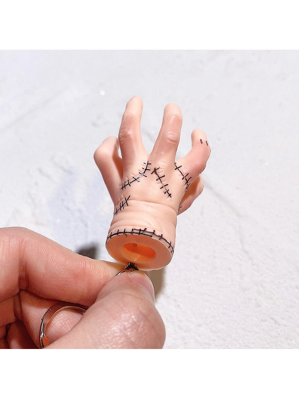 Thing Addams Keychain