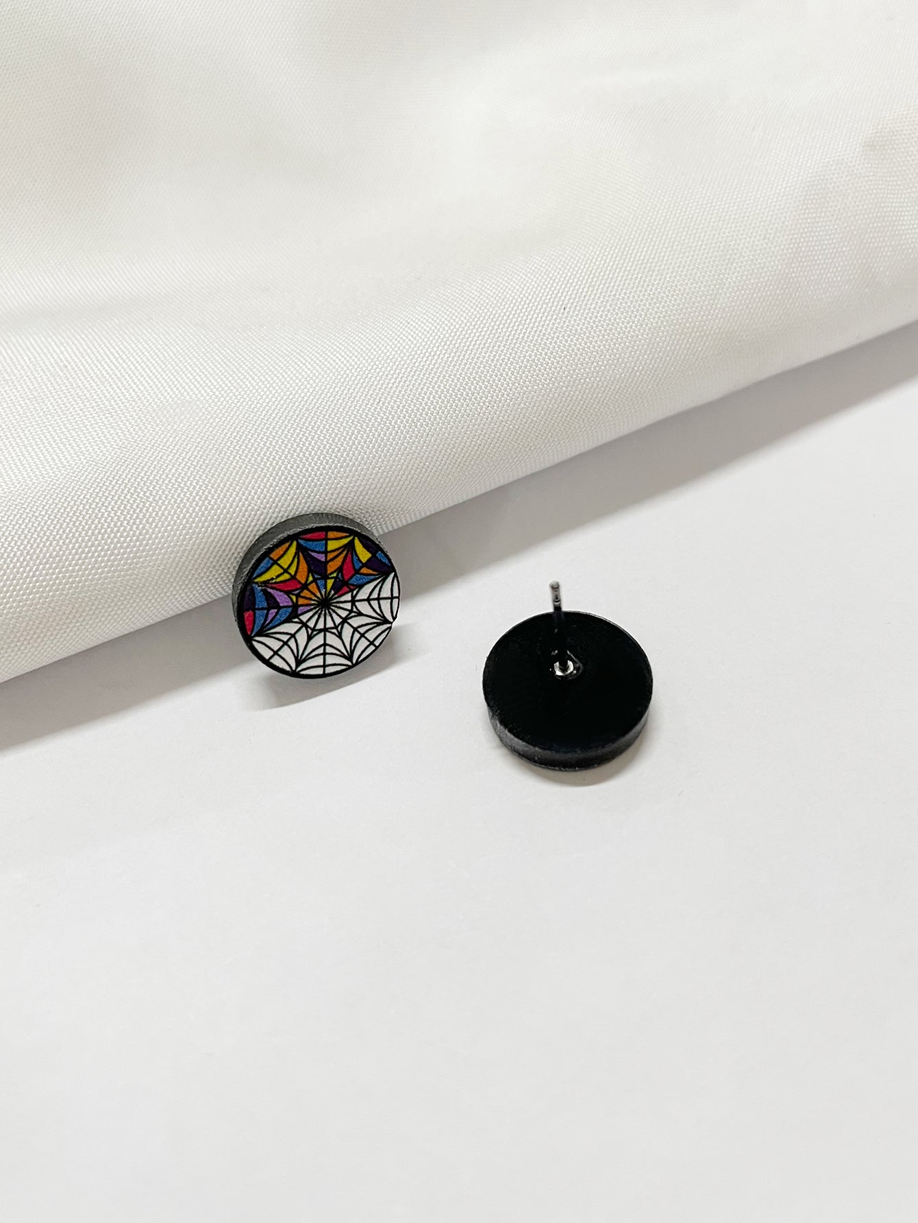 Wednesday Addams Stud Earrings