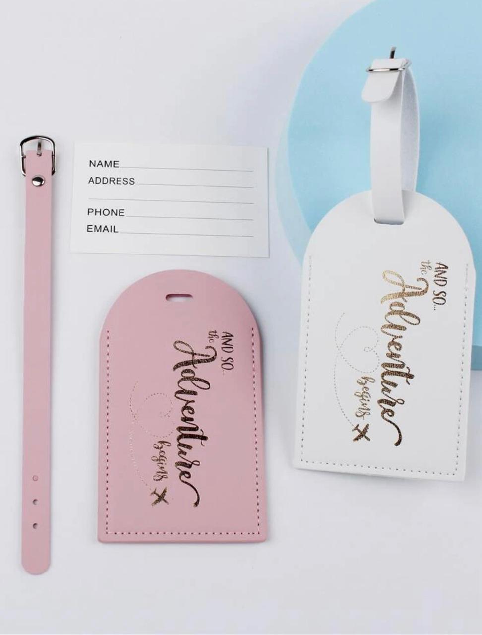 Adventure Awaits Luggage Tags