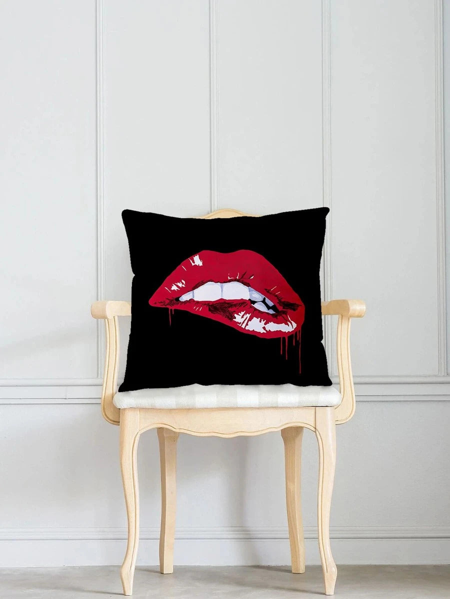 Bite Lip Scatter Cushion