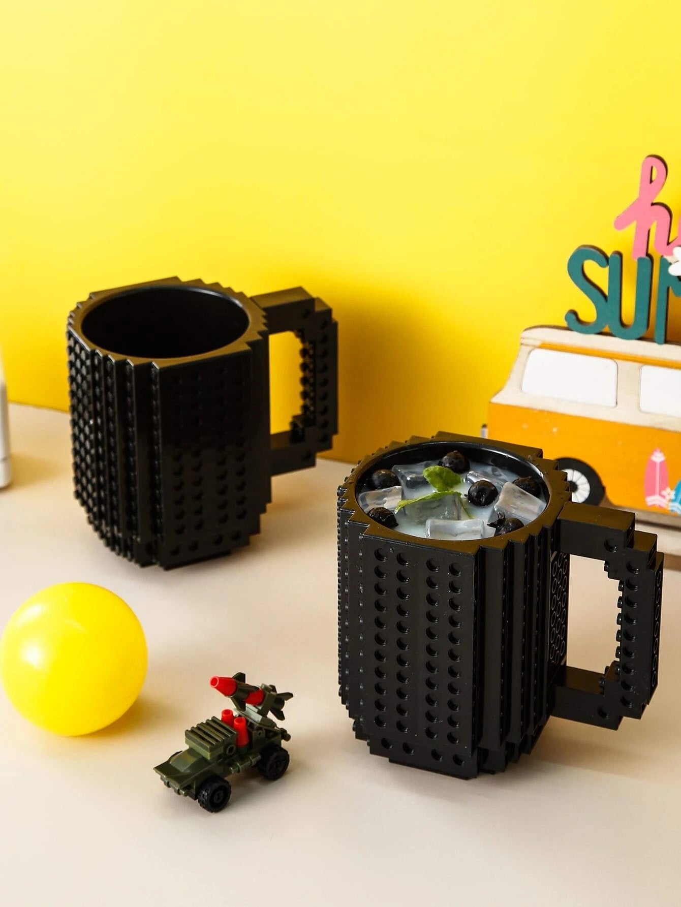 Build-On Brick Mug