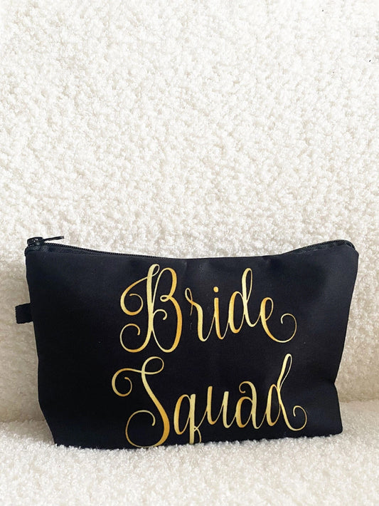 Bride Squad Cosmetic Bag