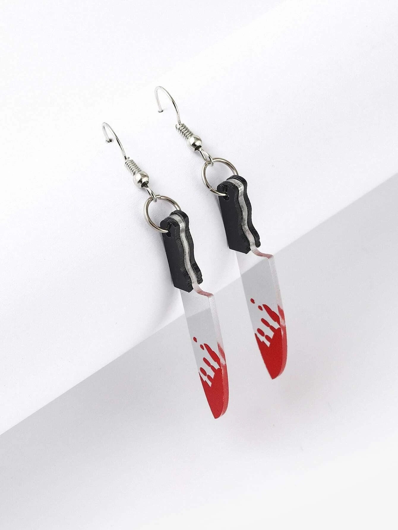 Bloody Knife Earrings