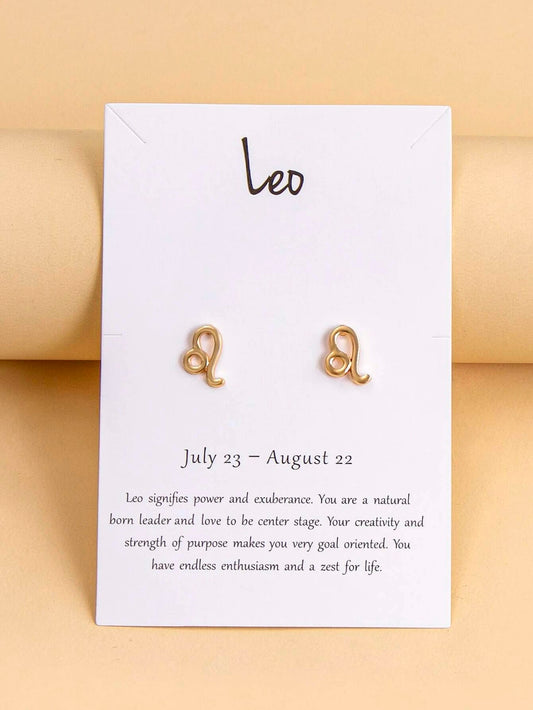 Leo Earrings