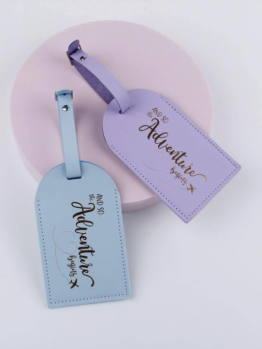 Adventure Awaits Luggage Tags