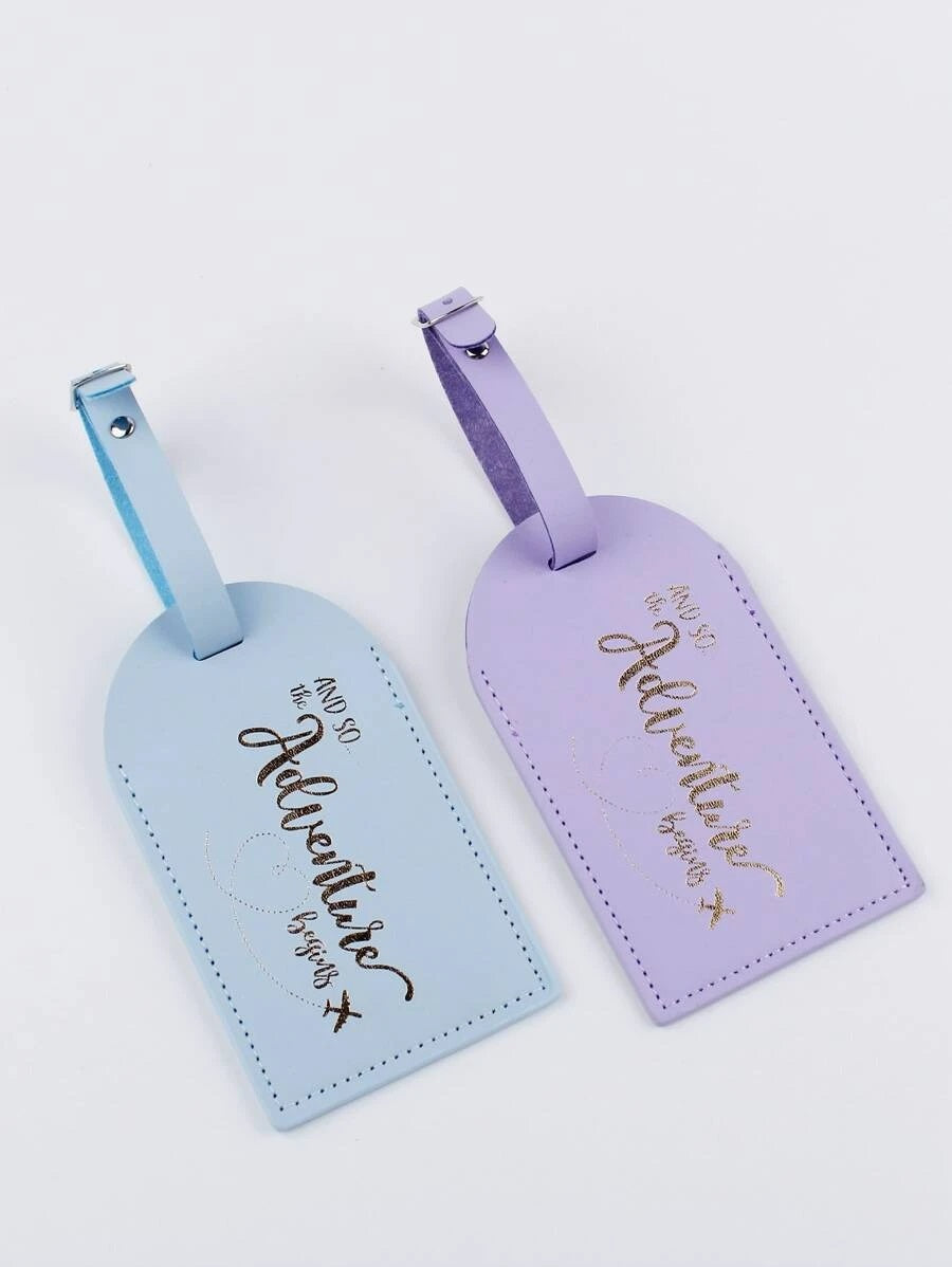 Adventure Awaits Luggage Tags