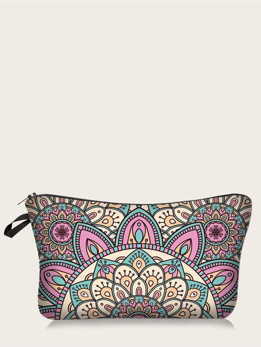 Mandala Cosmetic Bag