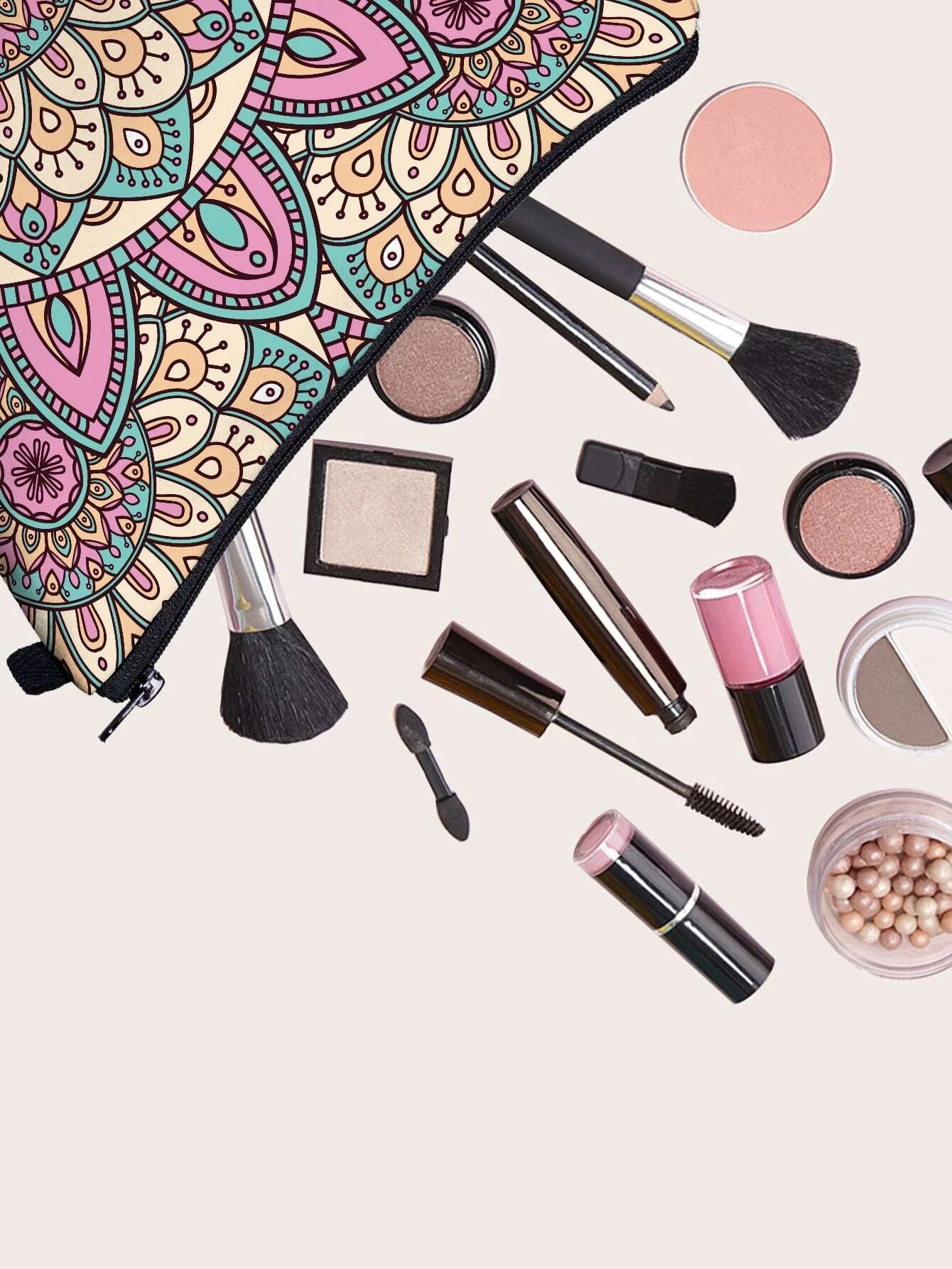 Mandala Cosmetic Bag