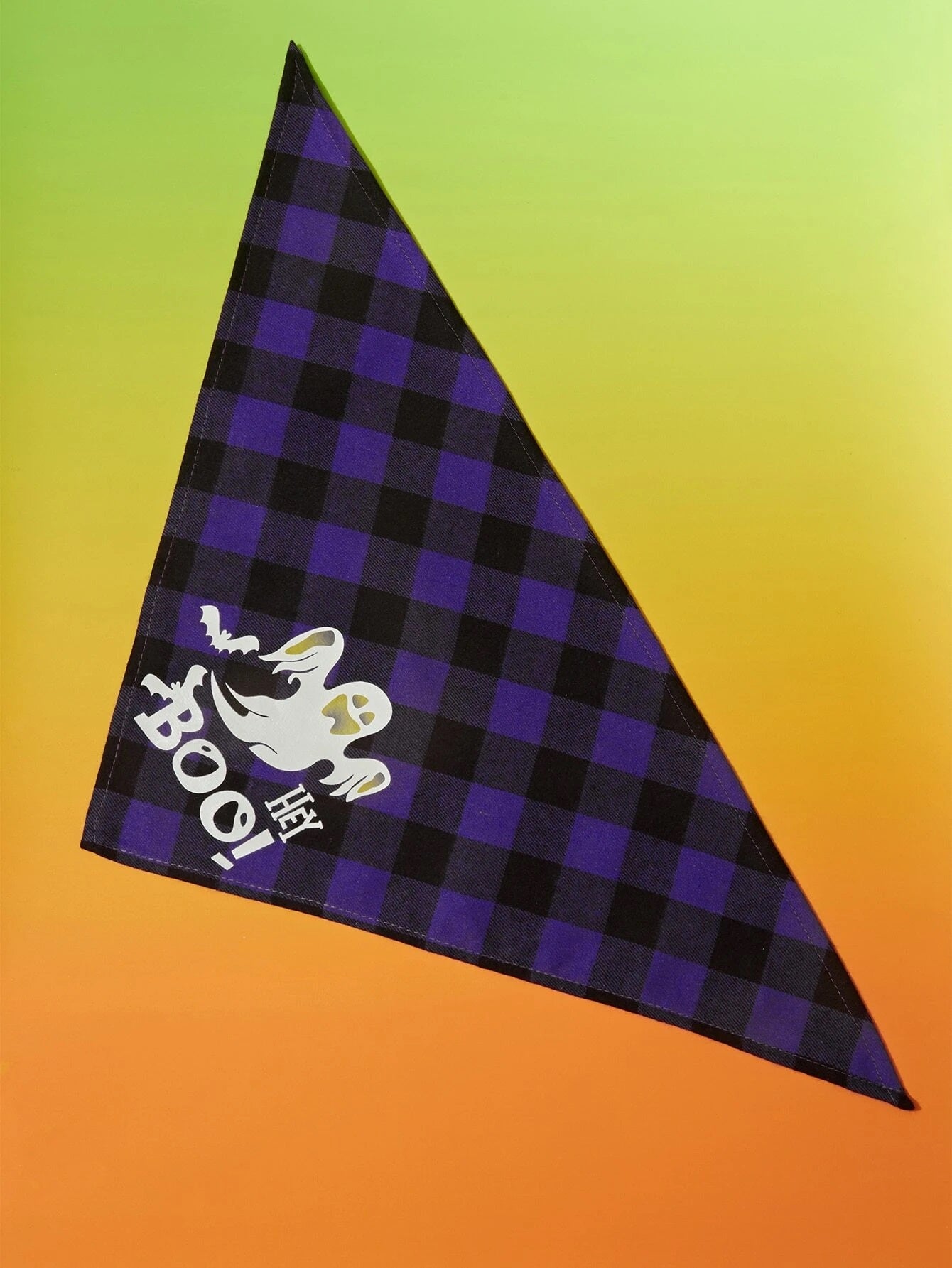 Pets Halloween Boo Bandana (Glow in the Dark)