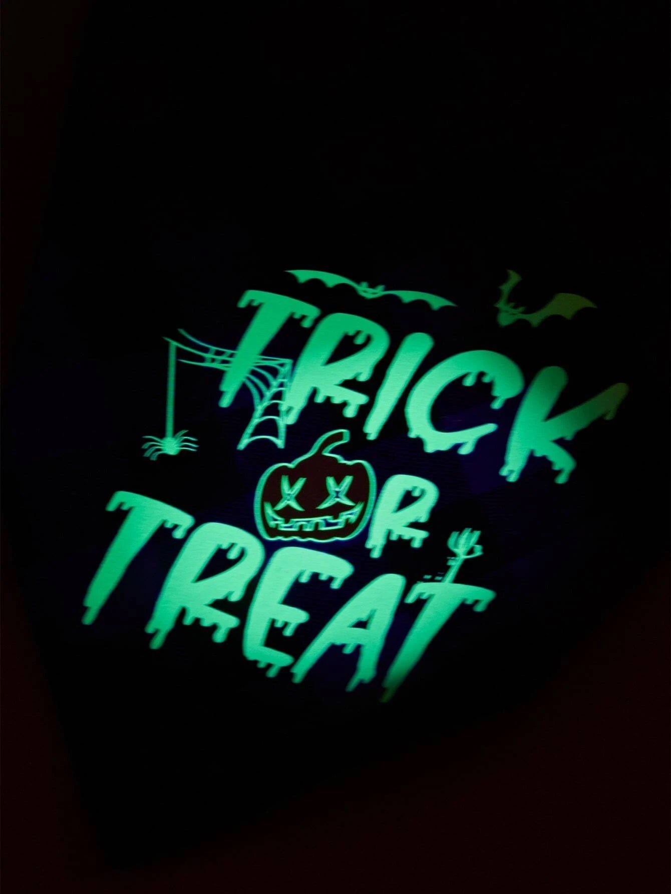 Pet Halloween Trick or Treat Bandana (Glow in the Dark)
